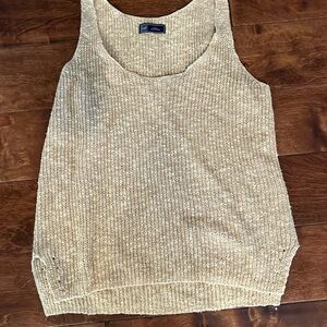 Tan Tank Sweater